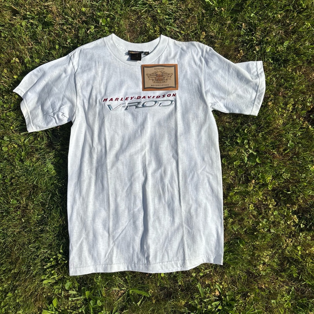 Harley-Davidson White V-Rod Tee 🐇